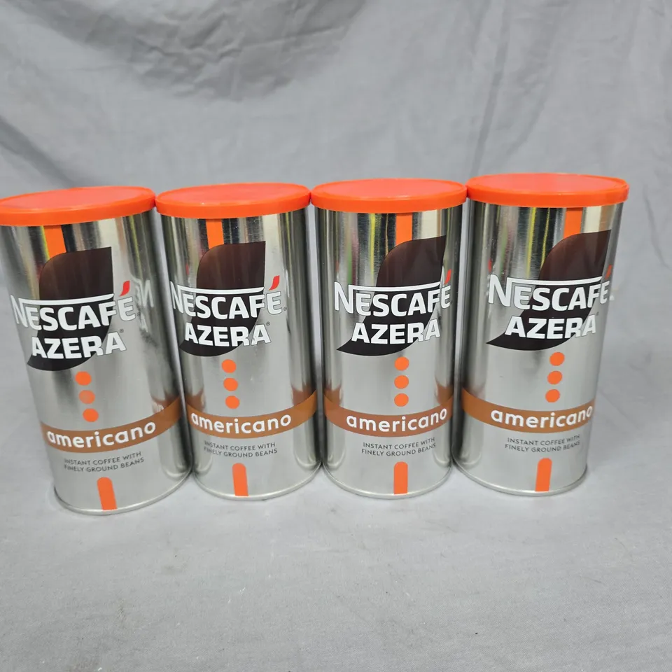 LOT OF 4 NESCAFE AZERA AMERICANO COFFEE - 140G