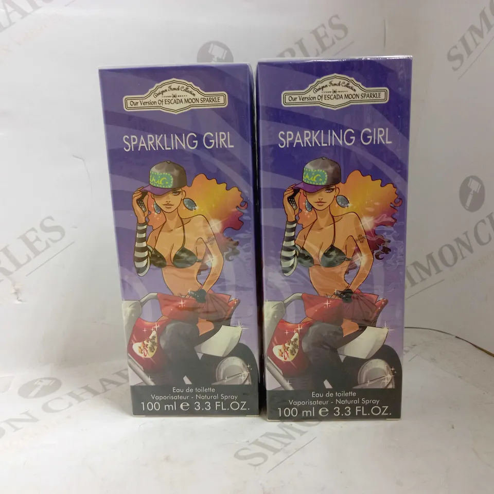 LOT OF 12 DFC SPARKLING GIRL EDT 100ML