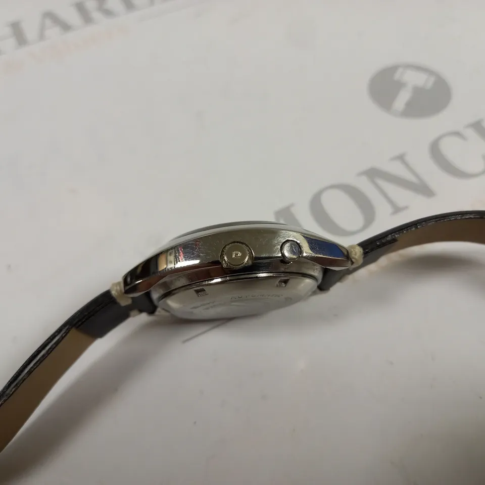 RICOH 21 JEWEL AUTOMATIC STAINLESS STEEL WATCH