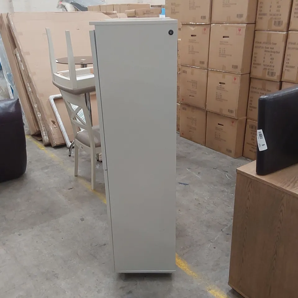 LAZZARO DISPLAY UNIT WITH LED LIGHTS – GREY