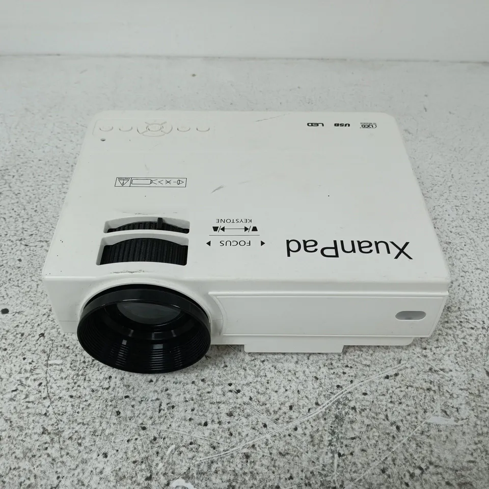 XUANPAD PROJECTOR (COMPACT HOME CINEMA) – WHITE