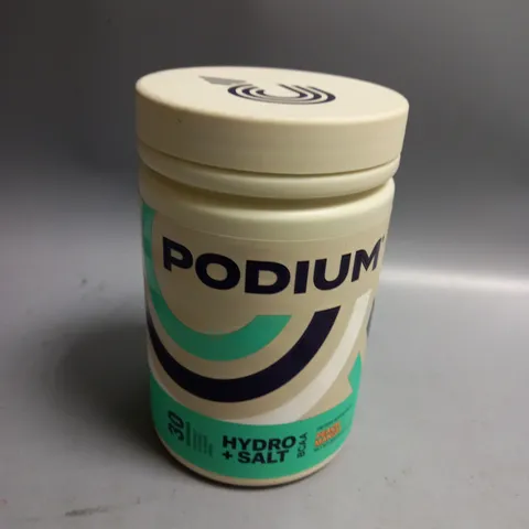 PODIUM HYDRO & SALT FOOD SUPPLEMENT POWDER 342G PEACH MANGO FLAVOUR