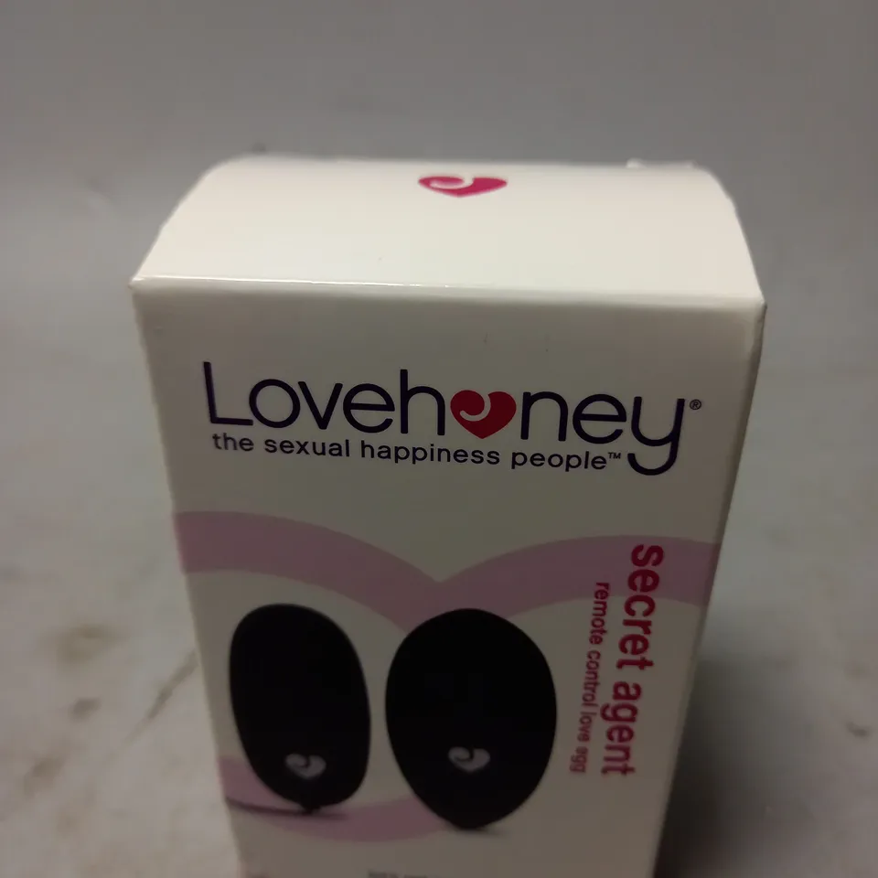 BOXED AND SEALED LOVEHONEY SECRET AGENT LOVE EGG