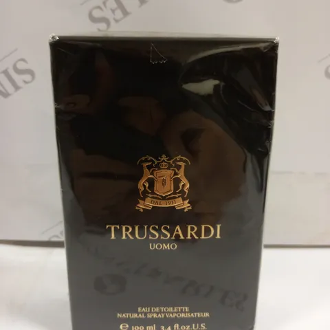 BOXED AND SEALED TRUSSARDI UOMO EAU DE TOILETTE 100ML