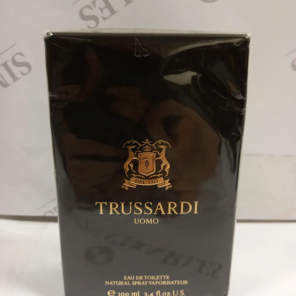 BOXED AND SEALED TRUSSARDI UOMO EAU DE TOILETTE 100ML