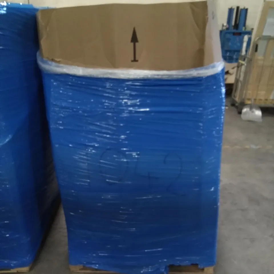 PALLET OF ASSORTED ITEMS INCLUDING AIR COOLER, KITCHEN FAUCET, CYBEX GOLD ATON M BABY CAR SEAT, LED MONITOR, SIDE TABLE