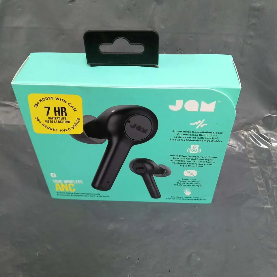 APPROXIMATELY SEVEN  BOXED JAM TRUE WIRELESS ANC EARBUDS HX-925-BK-WW