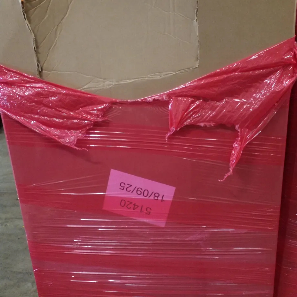 PALLET CONTAINING ASSORTED PRODUCTS INCLUDING 32" LED TV, TV STAND WITH  MOUNT, OFFICE CHAIR & AIR FRYER