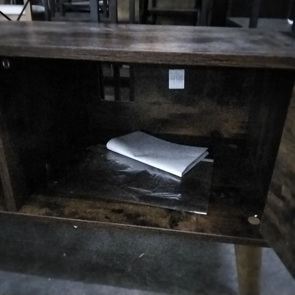 CONSOLE TABLE - DARK BROWN