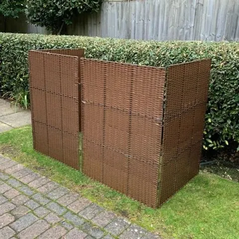 BOXED PLASTIC TRIPLE BIN STORE (1 BOX)