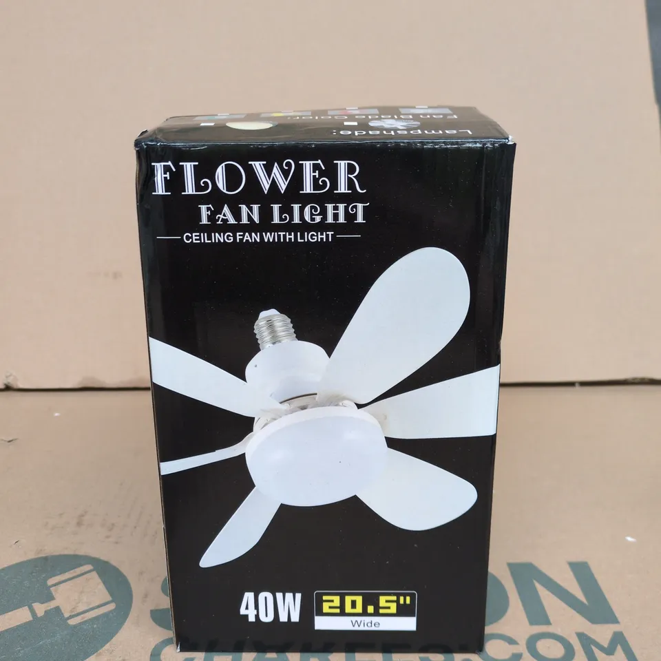 FLOWER FAN LIGHT CEILING FAN WITH LIGHT