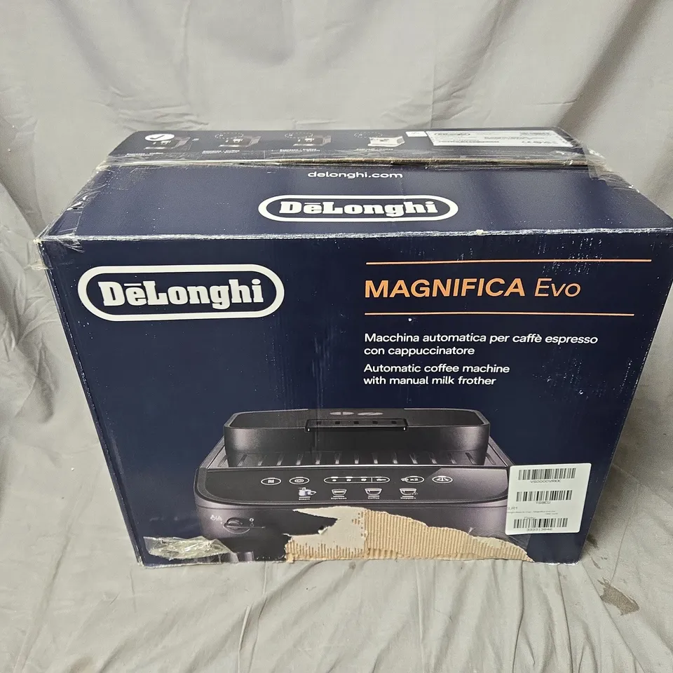 DELONGHI MAGNIFICA EVO, AUTOMATIC BEAN TO CUP COFFEE MACHINE, ECAM290.21.B RRP £399