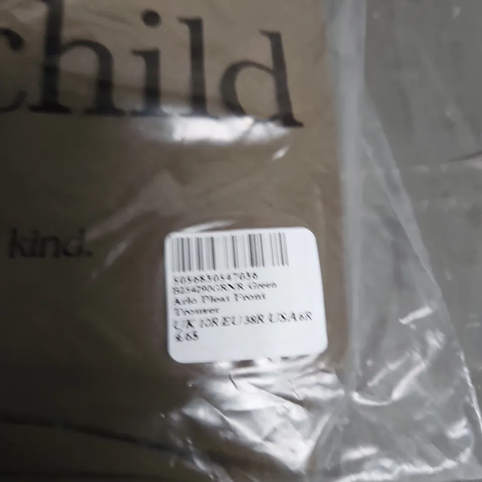 NOBODY'S CHILD ARLO PLEAT TROUSERS - SIZE 10R