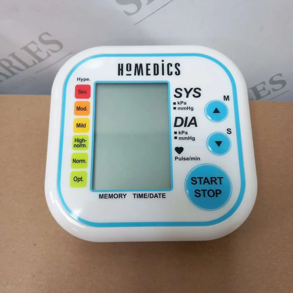 APROXIMATELY 8 UNBOXED HOMEDICS BLOOD PRESSURE MONITORS