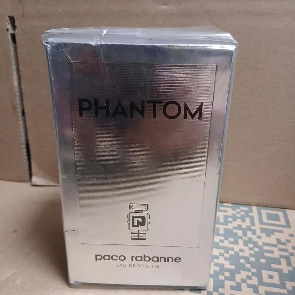 BOXED AND SEALED PACO RABANNE PHANTOM EAU DE TOILETTE 100ML