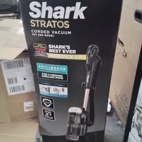 BOXED SHARK STRATOS CORDED VACUUM CLEANER 