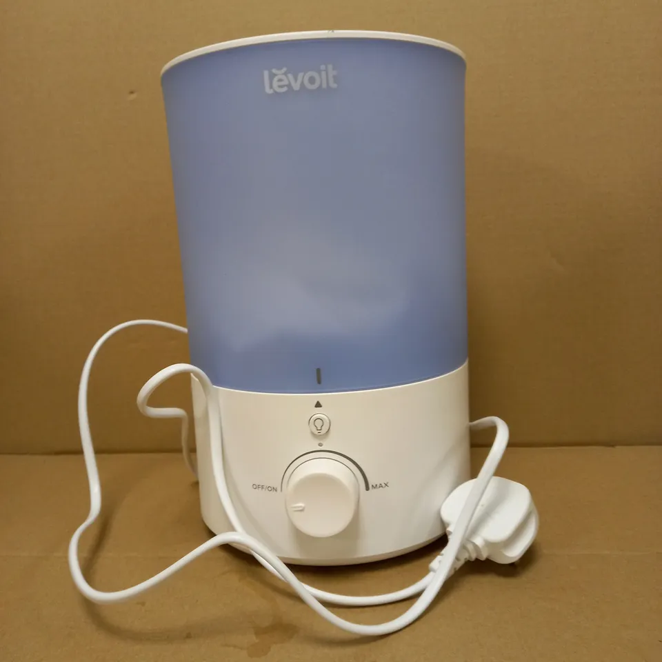 LEVOIT 3L COOL MIST TOP FILL DIFFUSER HUMIDIFIER 