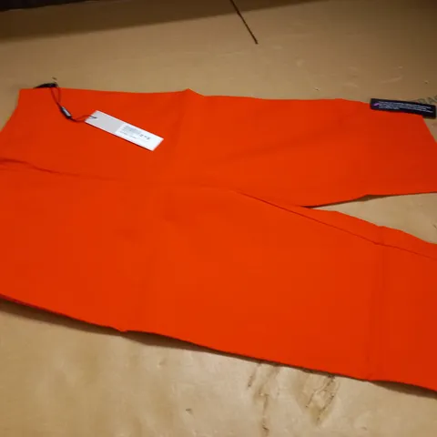 ROMAN BENGALINE SHORTS IN DARK ORANGE - UK10