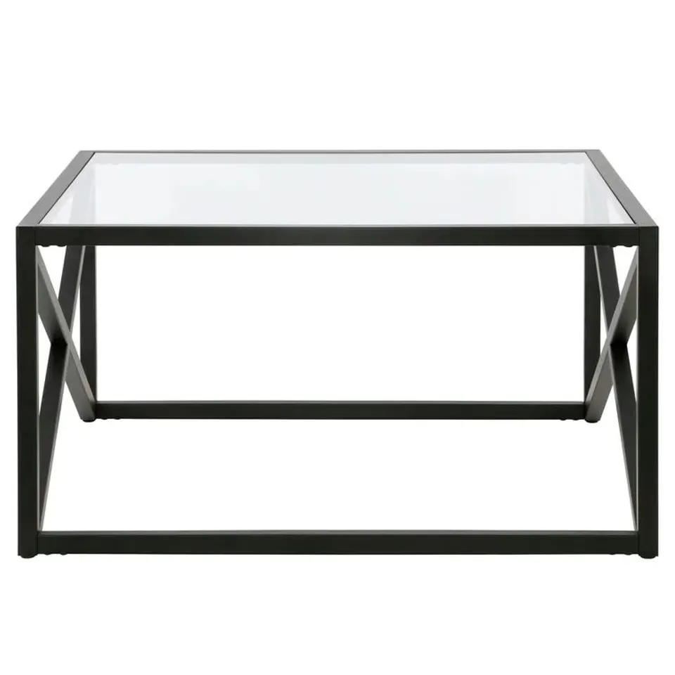 BOXED MCGARRY COFFEE TABLE BLACKENED BRONZE