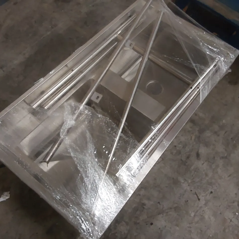 STAINLESS STEEL DOUBLE BOWL COMMERCIAL KITCHEN SINK