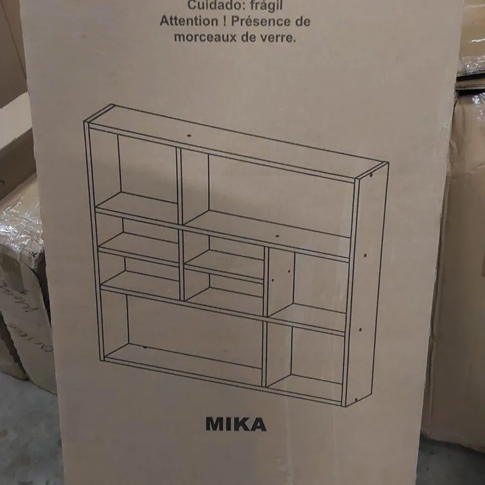 BOXED MIKA SHELVING UNIT - WHITE (1 BOX)