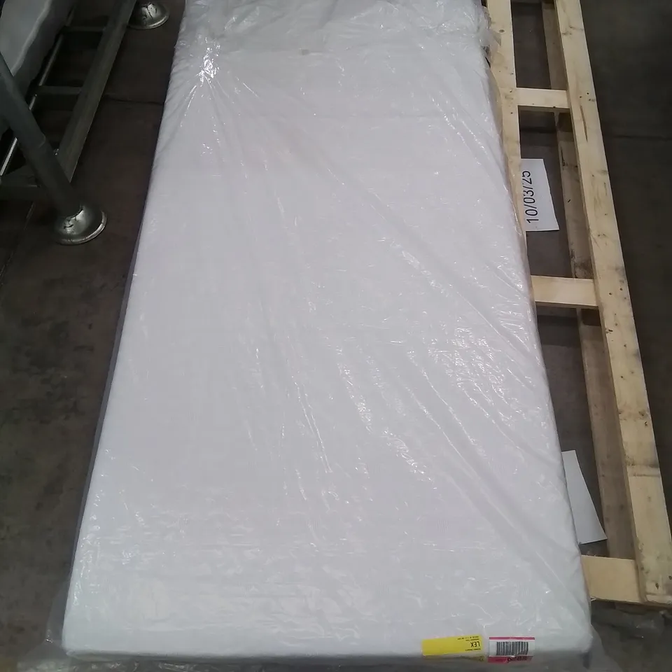 QUALITY BAGGED AERNE 15CM MEMORY FOAM SINGLE MATTRESS 