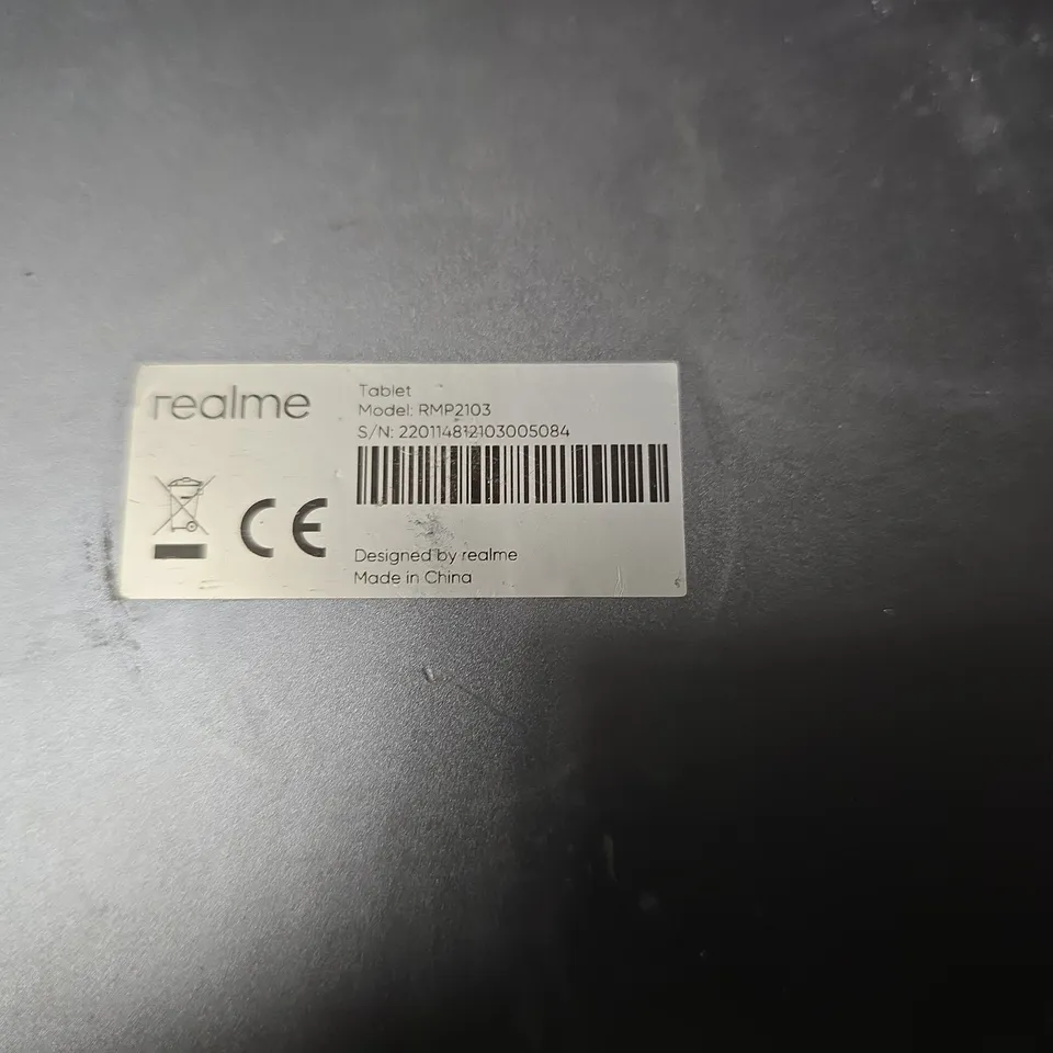 REALME TABLET MODEL RMP2103 – CRACKED SCREEN