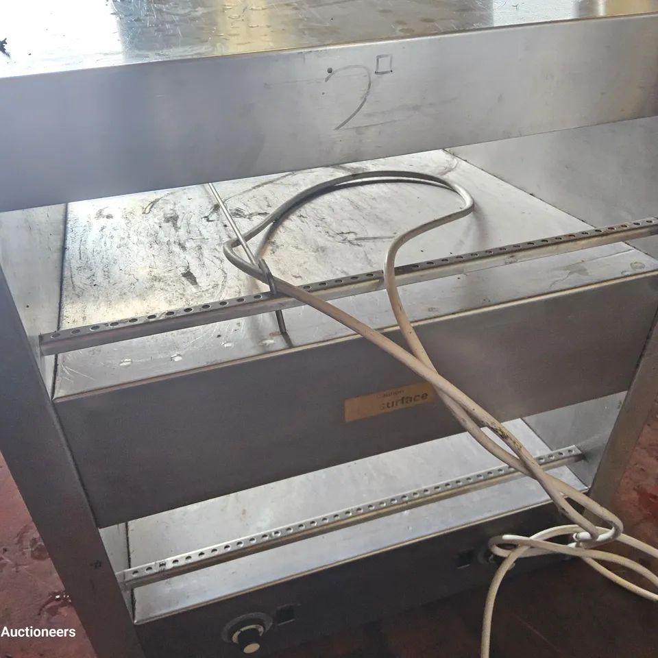 COUNTER TOP 2 TIER ELECTRIC FOOD STORAGE UNIT
