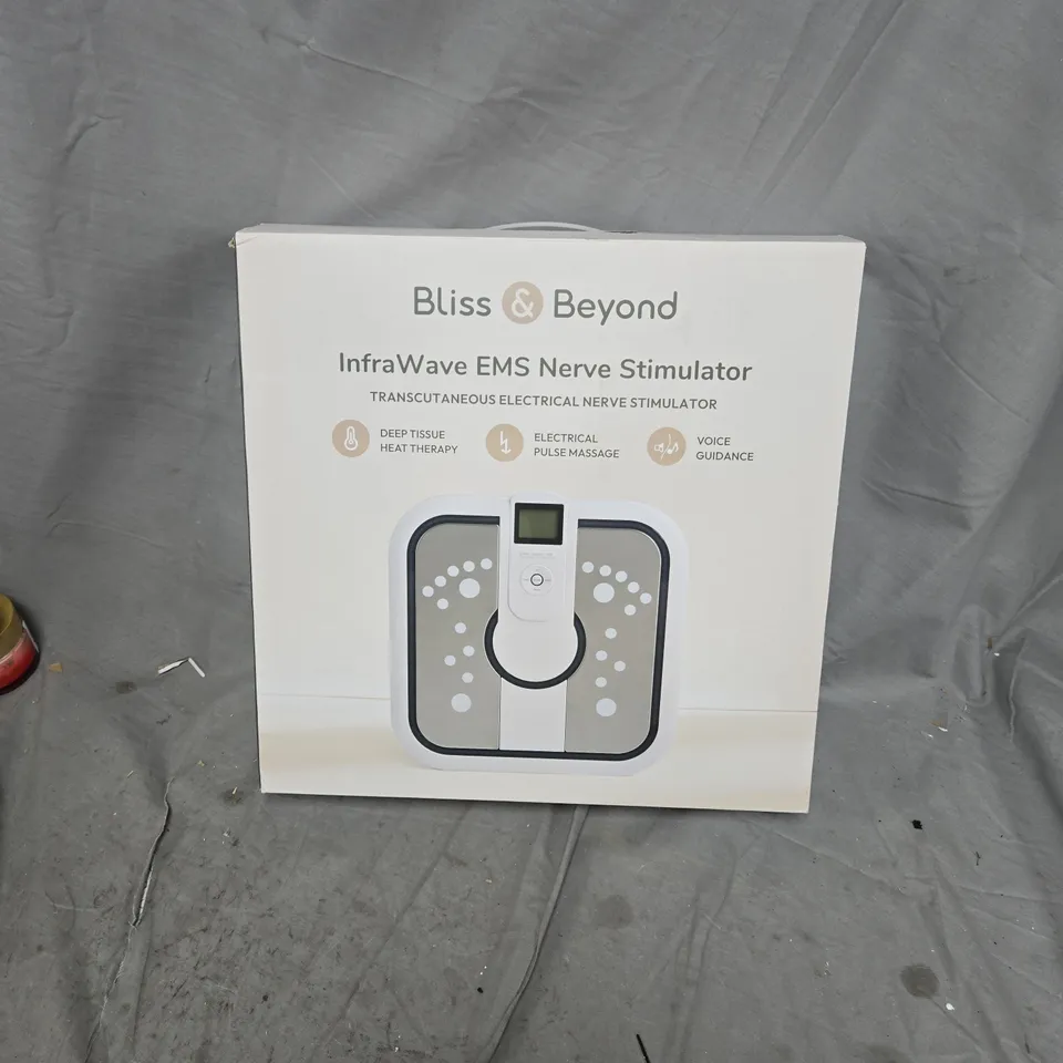 BLISS & BEYOND INFRAWAVE EMS NERVE STIMULATOR – BOXED