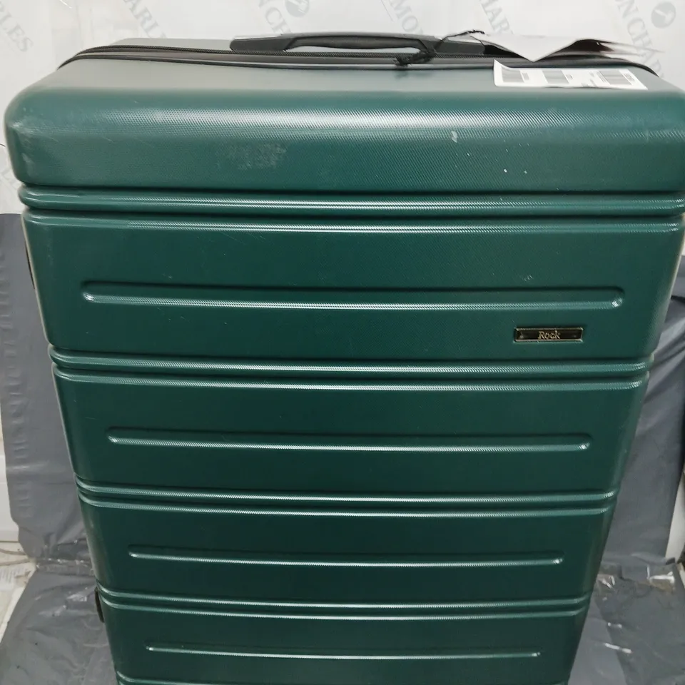 ROCK LUGGAGE LISBON 2 PC SET GREEN RRP £124.99