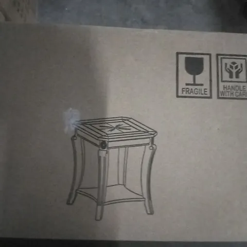 BOXED END TABLE