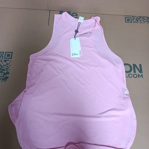 LILYBOD ZELA MESH TANK IN PINK - LARGE