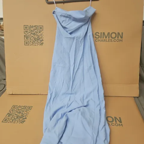 NOBODYS CHILD CHELSEA MIDI DRESS IN BLUE - UK 12