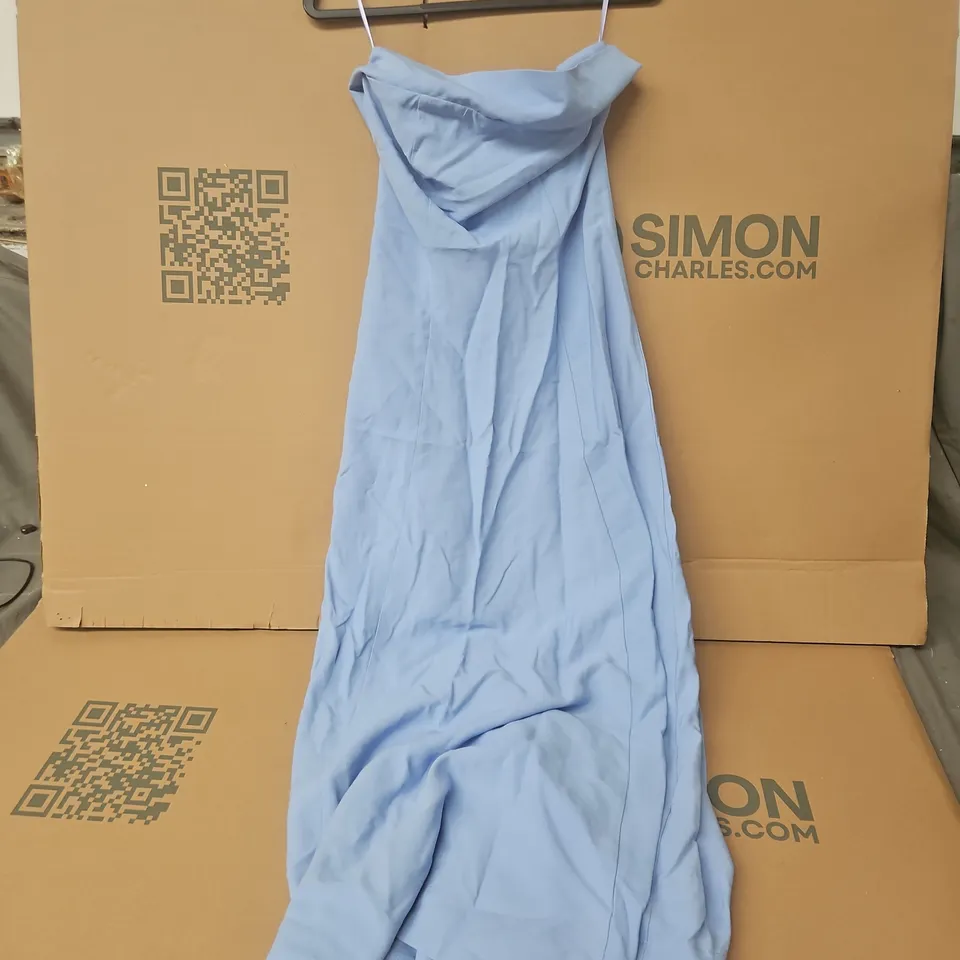 NOBODYS CHILD CHELSEA MIDI DRESS IN BLUE - UK 12
