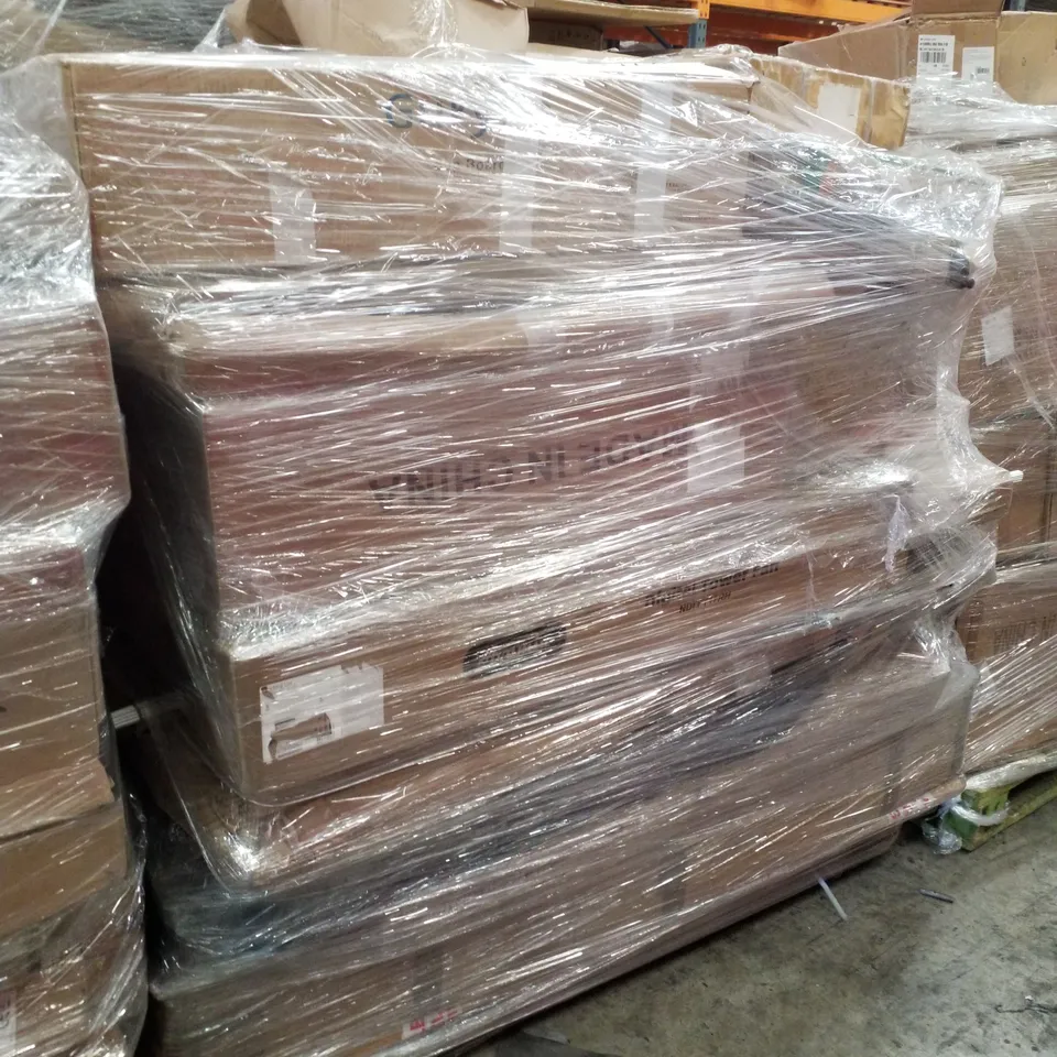 PALLET CONTAINING ASSORTED PRODUCTS INCLUDING ACCENT CHAIR, SUP BOARD, FOLDIN WAGON & DIGITAL TOWER FAN