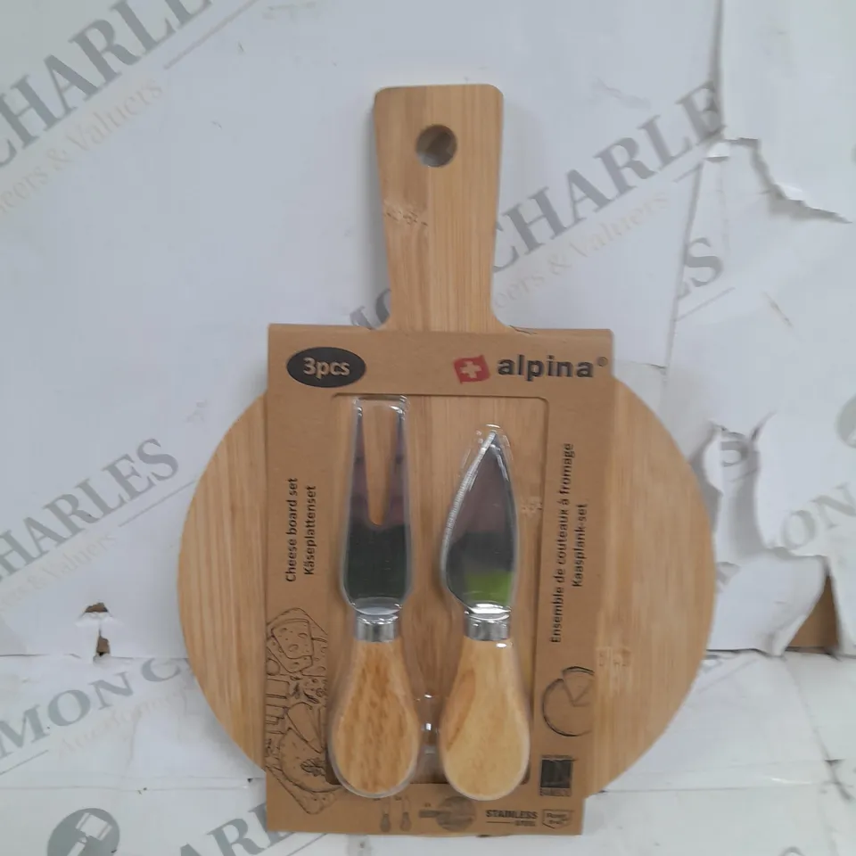 ALPINA CHEESE BOARD SET 