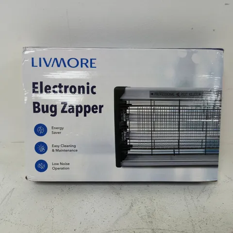 LIVMORE ELECTRONIC BUG ZAPPER – BOXED