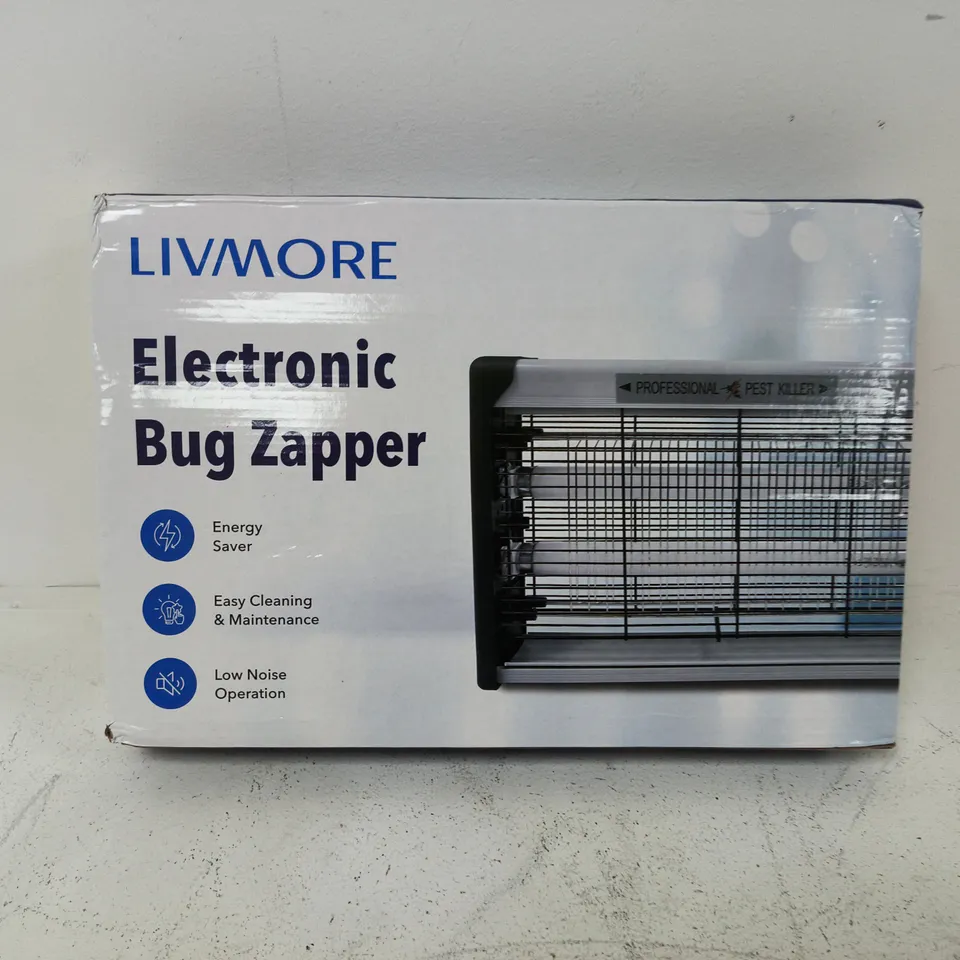 LIVMORE ELECTRONIC BUG ZAPPER – BOXED