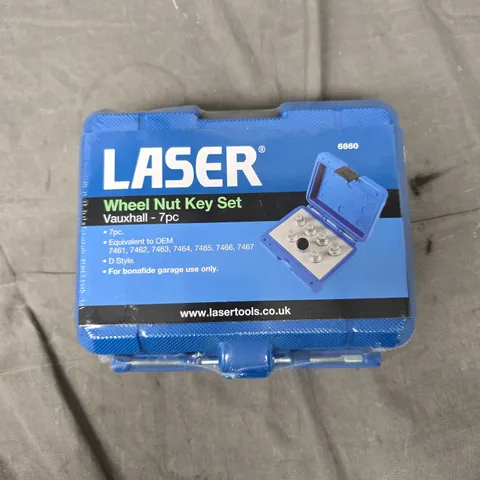 SEALED LASER VAUXHALL WHEEL NUT KEY SET