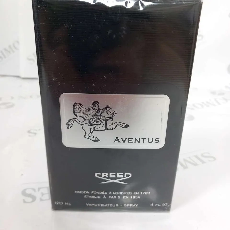 BOXED CREED AVENTUS MAISON FONDEE A LONDRES EN 1760 VAPORISATEUR SPRAY 120ML