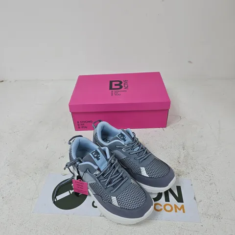 B ACTIVE LADIES' OWN LABEL TRAINERS β GREY, UK 7