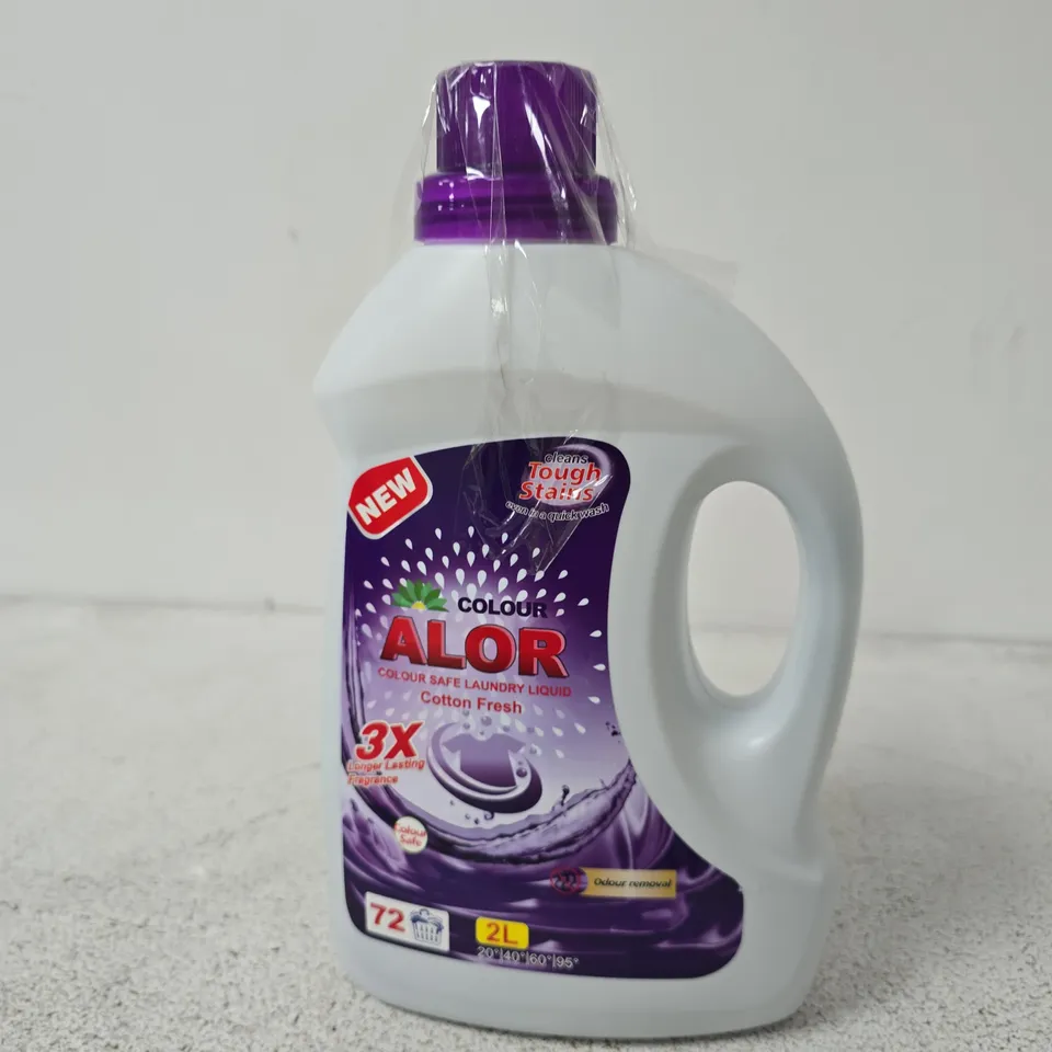 ALOR LAUNDRY LIQUID - ALOR COLOUR SAFE, COTTON FRESH, 2L