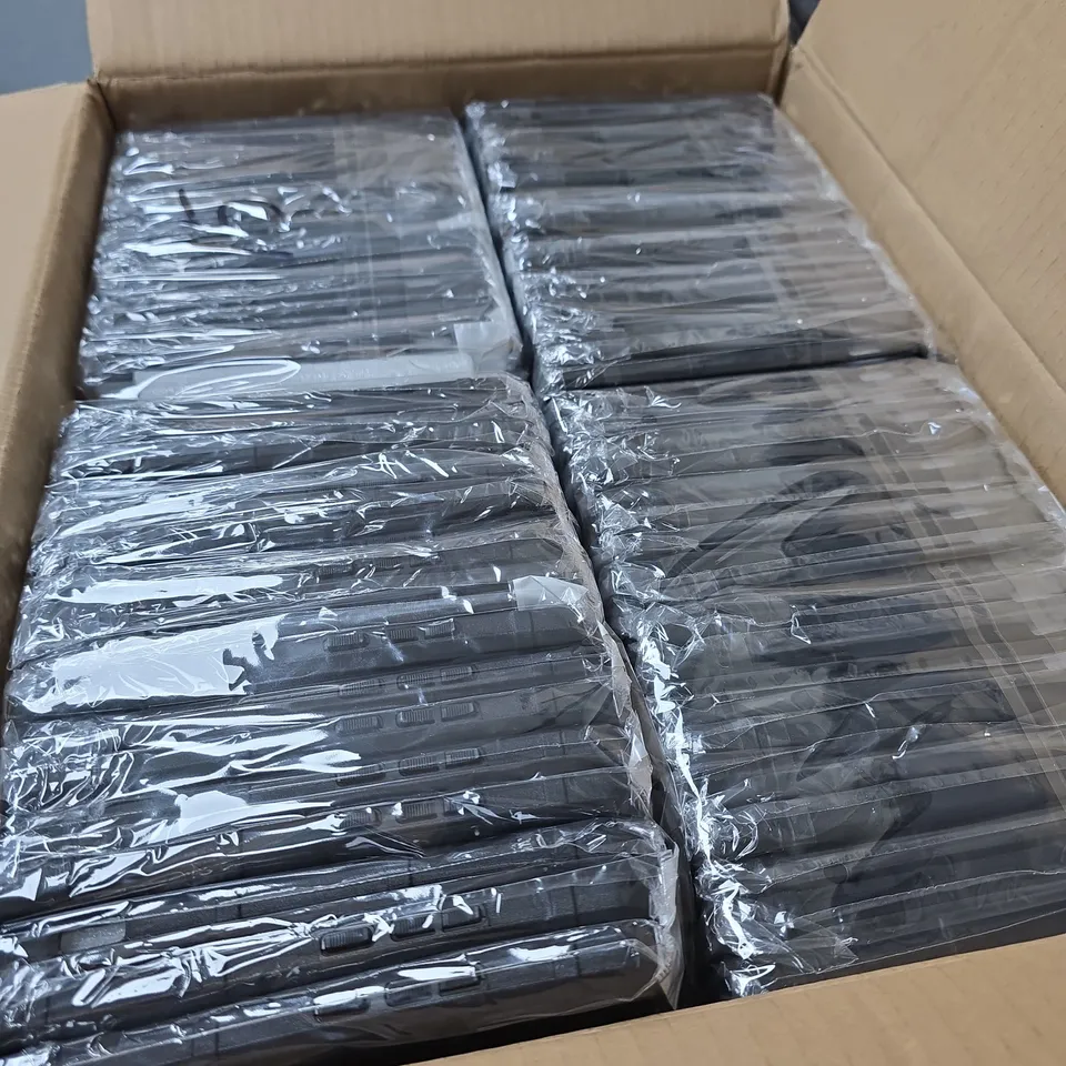 BOX OF APPROXIMATELY 280 BLACK RUGGED SMARTPHONE CASES