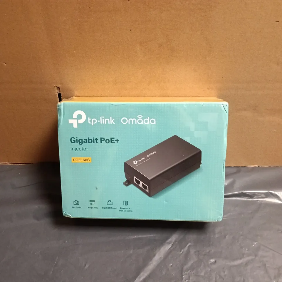 TP-LINK OMADA GIGABIT POE+ INJECTOR POE160S SEALED