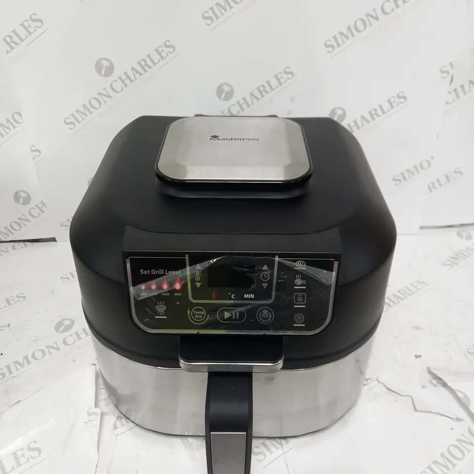 BOXED MASTERPRO KITCHEN ROBOT SMOKELESS GRILL AND AIR FRYER