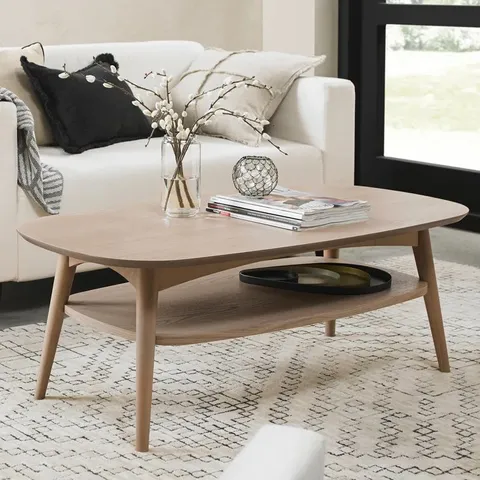 BOXED SIEVERS COFFEE TABLE WITH STORAGE
