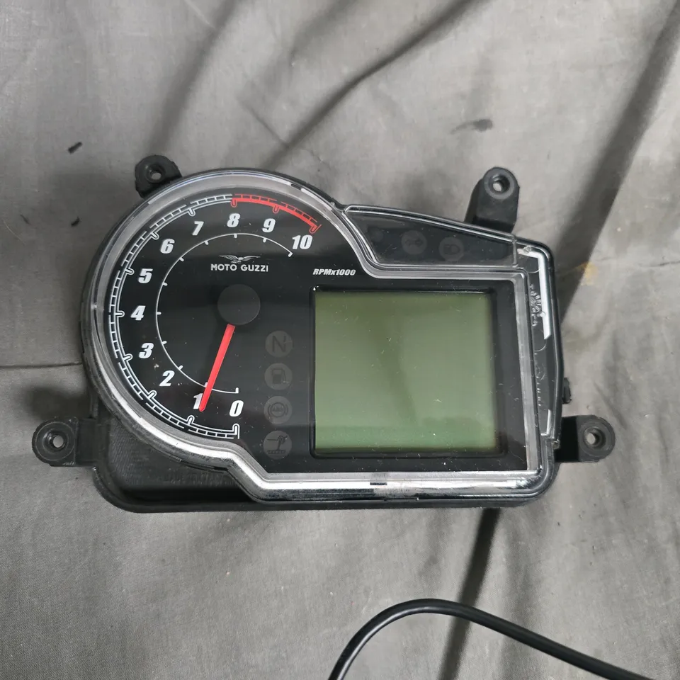 MOTO GUZZI MOTORCYCLE INSTRUMENT CLUSTER WITH LCD DISPLAY 