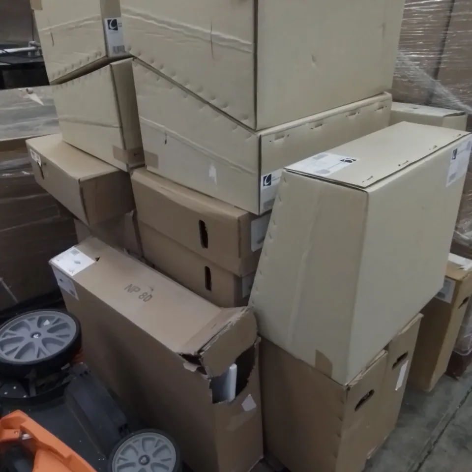 PALLET TO CONTAIN A LARGE ASSORTMENT OF BATHROOM VANITY BASINS