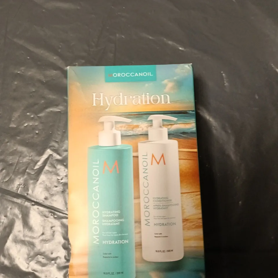 MOROCCANOIL HYDRATION SHAMPOO & CONDITIONER DUO – BOXED