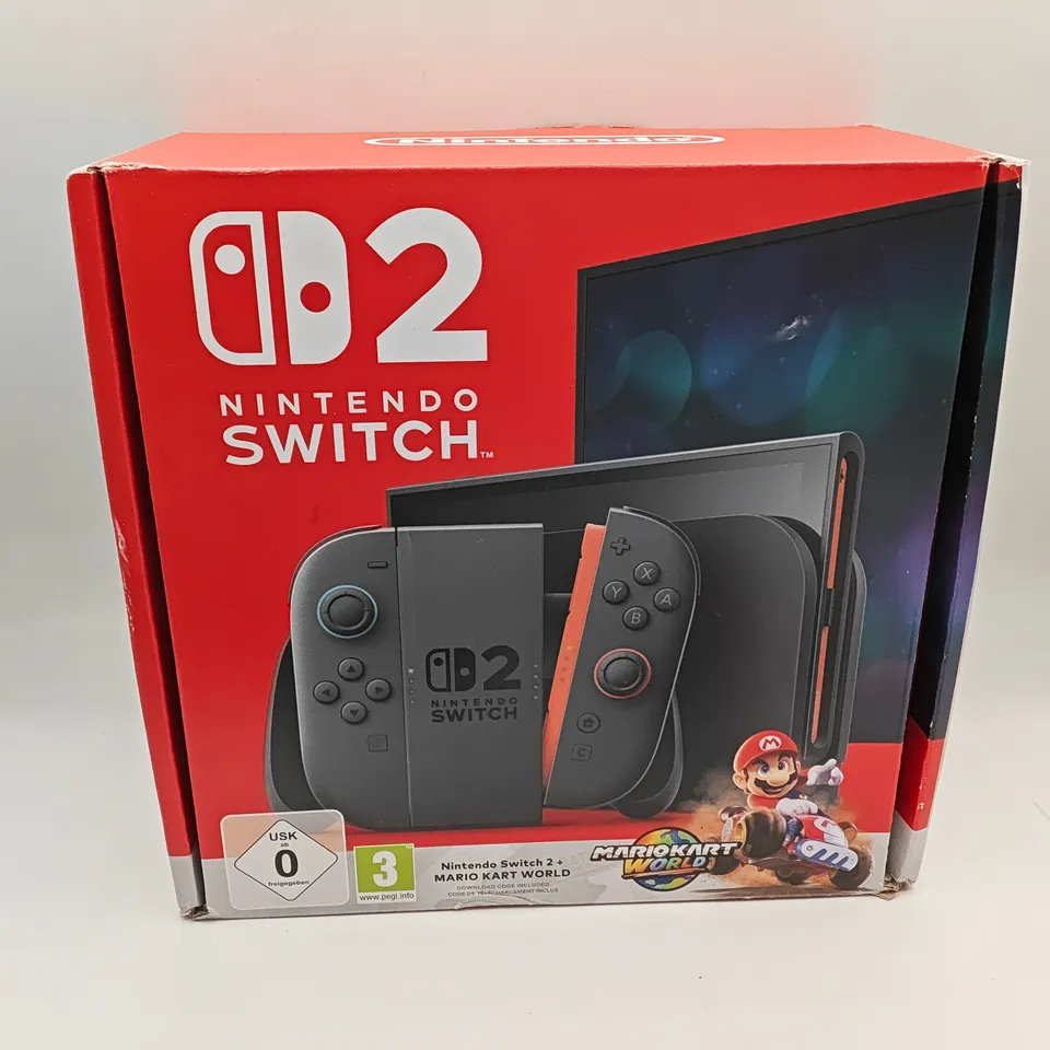 BOXED NINTENDO SWITCH 2 HANDHELD GAMING CONSOLE
